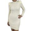 BALMAIN White Mini Dress
