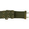 GUCCI Khaki Green Canvas Belt