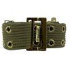 GUCCI Khaki Green Canvas Belt