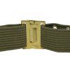 GUCCI Khaki Green Canvas Belt