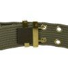 GUCCI Khaki Green Canvas Belt