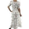 ZIMMERMANN White Floral Maxi Dress