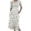 ZIMMERMANN White Floral Maxi Dress