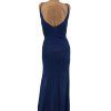 MISSONI Dark Blue Metallic Maxi Dress