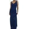 MISSONI Dark Blue Metallic Maxi Dress