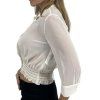 VALENTINO White Silk Blouse