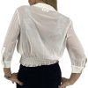 VALENTINO White Silk Blouse