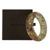 LOUIS VUITTON Transparent Pink Flowers Bracelet