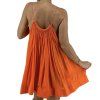 STELLA McCARTNEY Orange Silk Mini Dress
