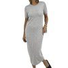 MAX MARA Grey Maxi Dress