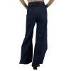 ALBERTA FERRETTI Ultra Wide Dark Blue Jeans