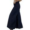 ALBERTA FERRETTI Ultra Wide Dark Blue Jeans
