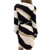 GUCCI Black And Beige Silk Dress