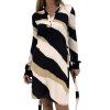 GUCCI Black And Beige Silk Dress