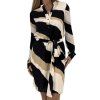 GUCCI Black And Beige Silk Dress