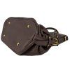 LOUIS VUITTON Mahina L Leather Brown Bag