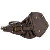 LOUIS VUITTON Mahina L Leather Brown Bag