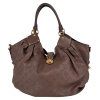 LOUIS VUITTON Mahina L Leather Brown Bag