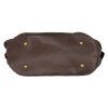 LOUIS VUITTON Mahina L Leather Brown Bag