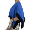 DIANE VON FURSTENBERG Blue And Black Top