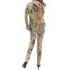 ALBERTA FERRETTI Beige Printed Shirt And Trousers Set