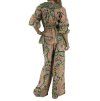 ZIMMERMANN Multicolour Blouse And Trousers Set