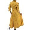 MARC CAIN Yellow Maxi Dress