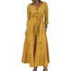 MARC CAIN Yellow Maxi Dress