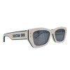 CHRISTIAN DIOR White Logo Sunglasses