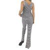 MAX MARA Black And White Striped Top And Trousers Set