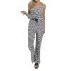 MAX MARA Black And White Striped Top And Trousers Set