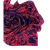 CARTIER Red Printed Scarf