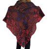 CARTIER Red Printed Scarf