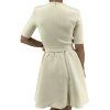 CHRISTIAN DIOR Cream White Dress