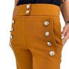 CHLOÉ Ochre Brown Trousers