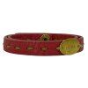 FENDI Selleria Pink Leather Double Wrap Bracelet