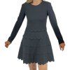 RED VALENTINO Black Dress