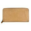 LOUIS VUITTON Monogram Vernis Beige Wallet