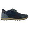 VALENTINO Black And Dark Blue Sneakers