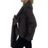 YVES SAINT LAURENT Black Printed Blouse