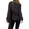 YVES SAINT LAURENT Black Printed Blouse