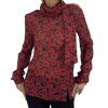 YVES SAINT LAURENT Red Printed Blouse