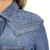 YVES SAINT LAURENT Blue Denim Shirt