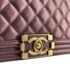 CHANEL Boy Burgundy Medium Flap Bag