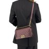 CHANEL Boy Burgundy Medium Flap Bag