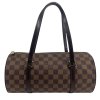 LOUIS VUITTON Papillon 30 Shoulder Damier Canvas Tote bag