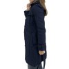 BURBERRY Dark Blue Coat