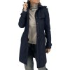 BURBERRY Dark Blue Coat