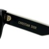 CHRISTIAN DIOR Black Logo Sunglasses