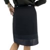 MAX MARA Black Belt Skirt